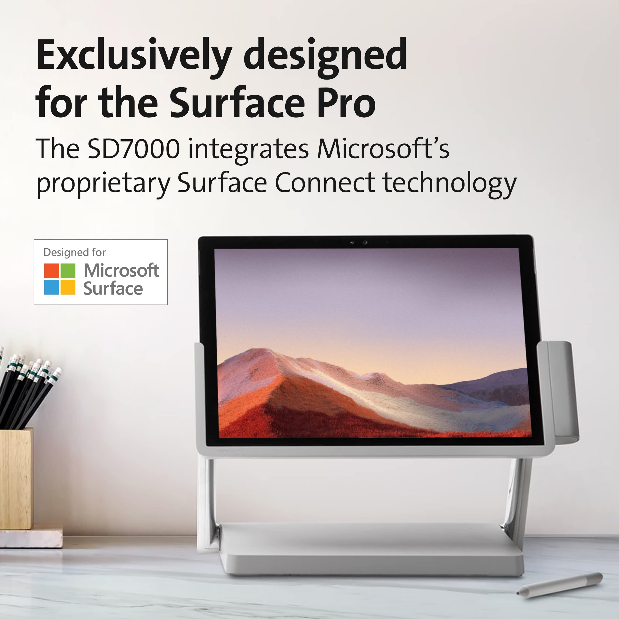 Kensington SD7000 Surface Pro Docking Station, Dual 4K@30hz via DP